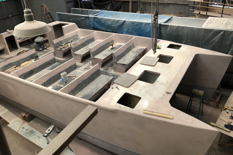 Custom Electric Boat Build Moss Landing
